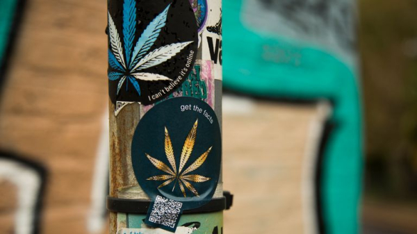 The online drug trade behind QR code stickers plastered on streets across the UK  The online drug trade behind QR code stickers plastered on streets across the UK