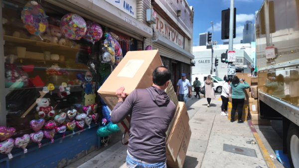 Trump's tariffs hit the West's busiest port - with traffic down by nearly a third