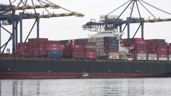 Trump's tariffs hit the West's busiest port - with traffic down by nearly a third