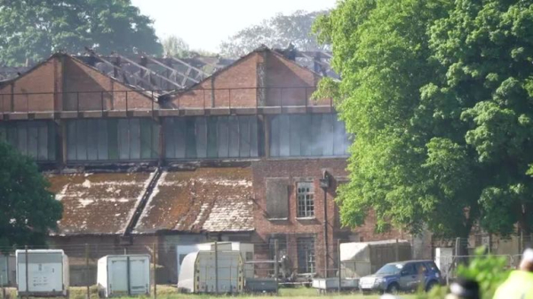 Two firefighters and one other person die after fire at former RAF base in Oxfordshire Two firefighters and one other person die after fire at former RAF base in Oxfordshire