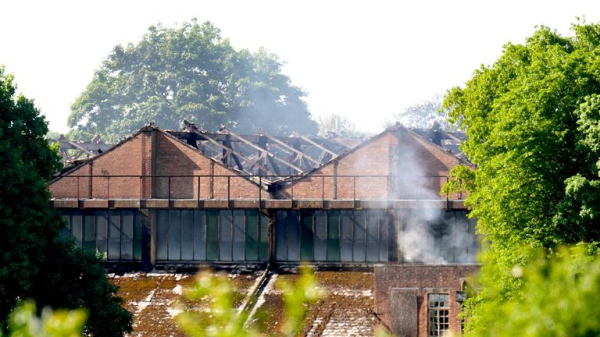 Two firefighters and one other person die after fire at former RAF base in Oxfordshire Two firefighters and one other person die after fire at former RAF base in Oxfordshire