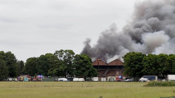 Two firefighters and one other person die after fire at former RAF base in Oxfordshire Two firefighters and one other person die after fire at former RAF base in Oxfordshire