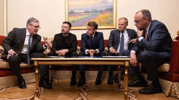 Ukraine and 'coalition of the willing' press Russia for 30-day ceasefire from Monday