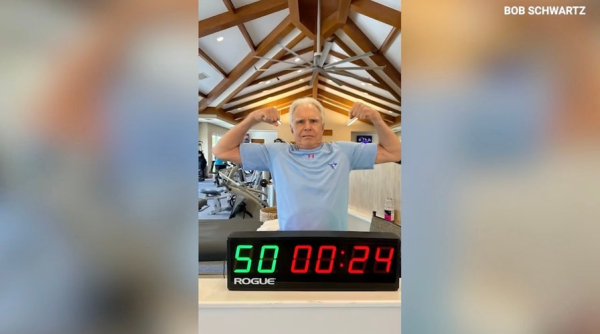 Meet the 80-year-old man who held a plank for 50 minutes — and learn how he stays fit