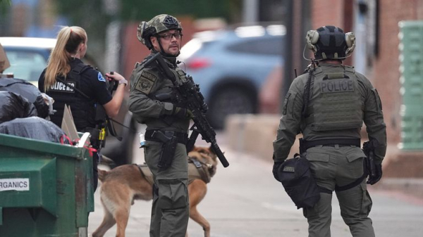 Colorado attacker threw petrol bombs and used flamethrower to injure six at pro-Israel rally in Boulder Colorado attacker threw petrol bombs and used flamethrower to injure six at pro-Israel rally in Boulder