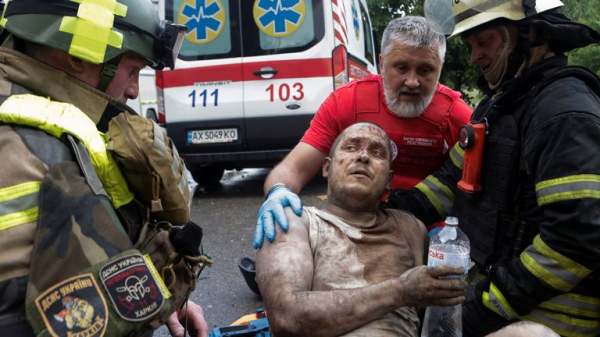 Deadly Russian strikes condemned as 'savage' - as dozens more injured in Ukrainian city Deadly Russian strikes condemned as 'savage' - as dozens more injured in Ukrainian city