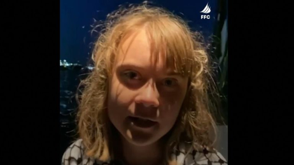 Gaza-bound aid boat carrying Greta Thunberg and other activists brought to Israel Gaza-bound aid boat carrying Greta Thunberg and other activists brought to Israel