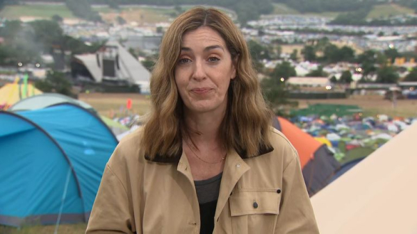 Glastonbury organiser Emily Eavis says anti-IDF chants 'crossed a line' and no place at festival for 'hate speech' Glastonbury organiser Emily Eavis says anti-IDF chants 'crossed a line' and no place at festival for 'hate speech'