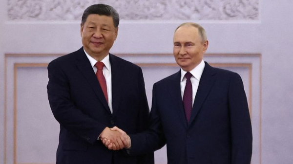 Putin's welcome to Xi Jinping seems to show China is on Russia's side Putin's welcome to Xi Jinping seems to show China is on Russia's side