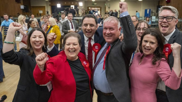 Scottish Labour win Hamilton, Larkhall and Stonehouse by-election as SNP suffer shock defeat