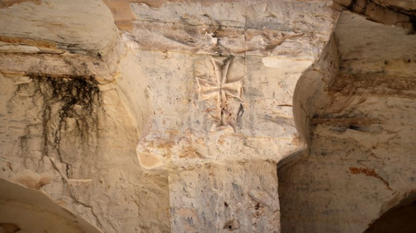 Syrian contractor discovers ancient Byzantine tomb complex during construction  Syrian contractor discovers ancient Byzantine tomb complex during construction