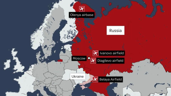 Zelenskyy says audacious strikes on Russian airbases will go 'in history books' Zelenskyy says audacious strikes on Russian airbases will go 'in history books'