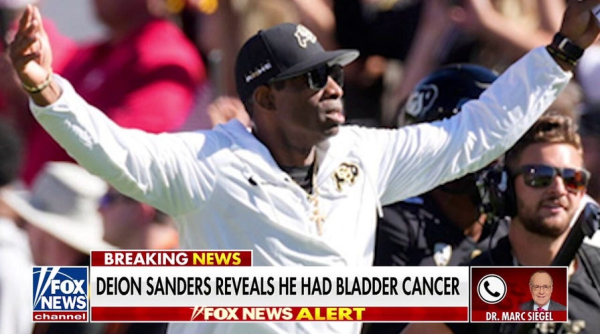Doctors share bladder cancer warning signs after Deion Sanders reveals diagnosis and recovery Doctors share bladder cancer warning signs after Deion Sanders reveals diagnosis and recovery