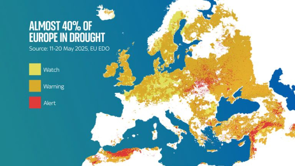 East and West Midlands are latest regions officially in drought - which areas could be next?