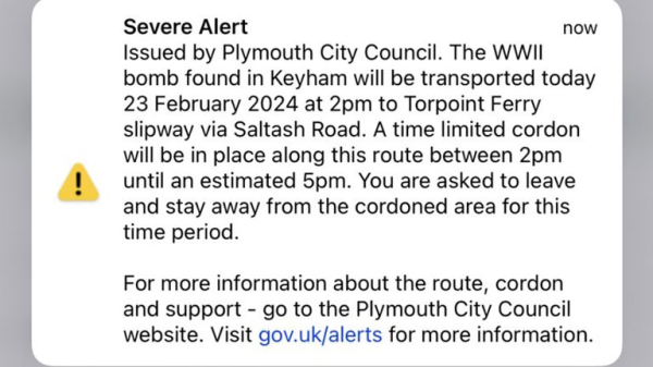 Every mobile phone to receive emergency alert: When it will happen - and what it will say Every mobile phone to receive emergency alert: When it will happen - and what it will say