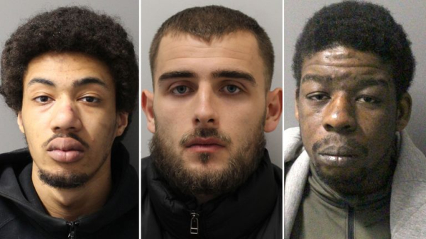 Five 'dangerous' gang members guilty of murdering boy and man at music video shoot Five 'dangerous' gang members guilty of murdering boy and man at music video shoot
