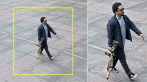 Gunman kills four including police officer at New York skyscraper - as suspect named Gunman kills four including police officer at New York skyscraper - as suspect named