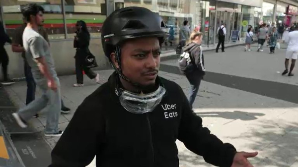 How e-bike riders are doing double the speed limit - and many of them work for fast food delivery firms How e-bike riders are doing double the speed limit - and many of them work for fast food delivery firms