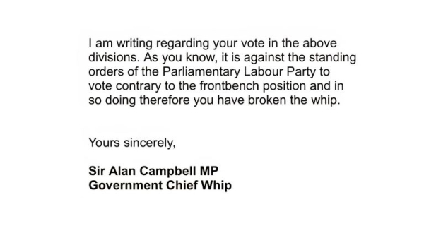 Starmer sends remaining rebel Labour MPs warning Starmer sends remaining rebel Labour MPs warning