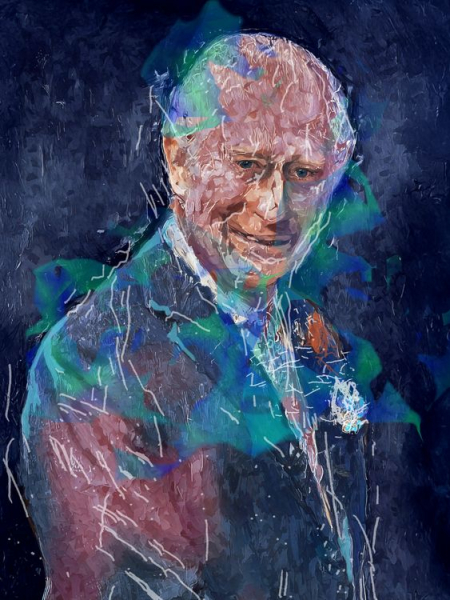 The King and AI: A humanoid robot has painted a picture of Charles. How did it do? 