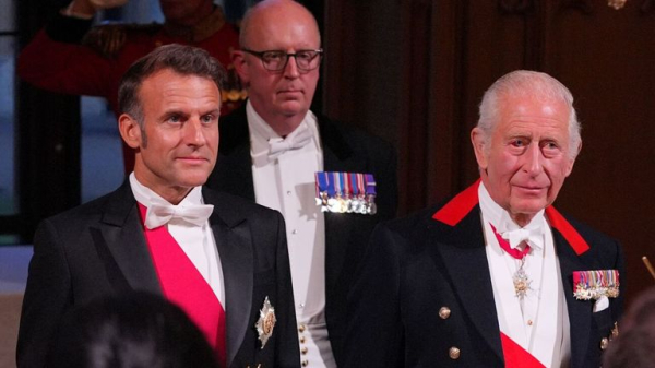 UK and France have 'shared responsibility' to tackle illegal migration, Emmanuel Macron says