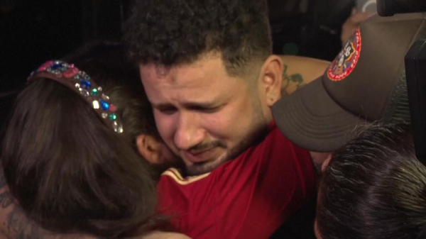 Venezuelan scarred after being sent to maximum security prison by Trump administration Venezuelan scarred after being sent to maximum security prison by Trump administration