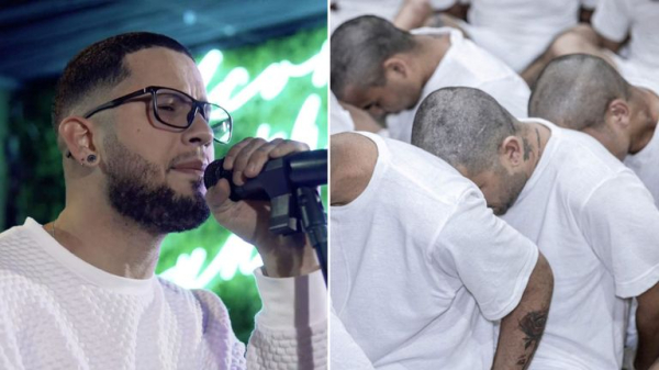 Venezuelan scarred after being sent to maximum security prison by Trump administration Venezuelan scarred after being sent to maximum security prison by Trump administration