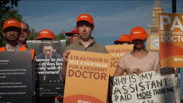 Wes Streeting rules out pay rises for striking resident doctors saying they have 'squandered goodwill'