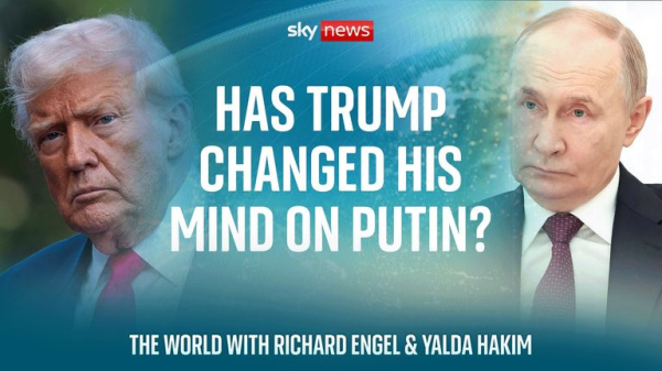 Why Trump has turned his back on Putin - somewhat