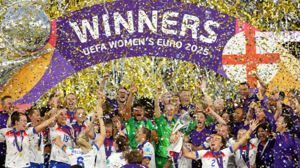 Women's Euros: Calls for extra bank holiday as Lionesses successfully defend their title Women's Euros: Calls for extra bank holiday as Lionesses successfully defend their title