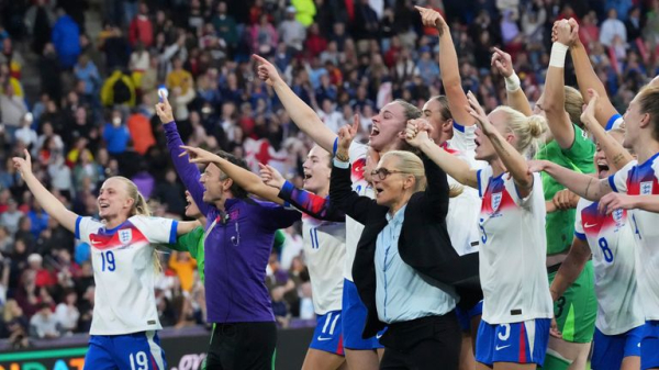 Women's Euros: Calls for extra bank holiday as Lionesses successfully defend their title Women's Euros: Calls for extra bank holiday as Lionesses successfully defend their title