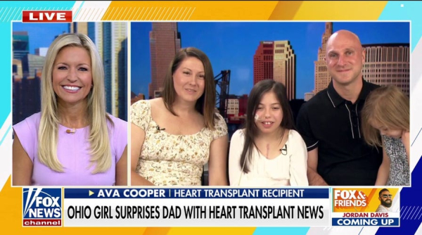 Girl with heart failure calls dad with life-changing message after 200-day hospital stay Girl with heart failure calls dad with life-changing message after 200-day hospital stay