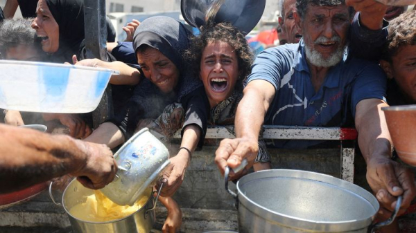 Just 36 aid trucks entered Gaza yesterday, Palestinian officials claim - short of 600 needed 