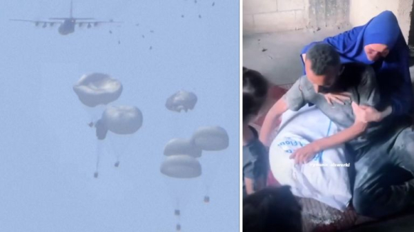 Just 36 aid trucks entered Gaza yesterday, Palestinian officials claim - short of 600 needed 