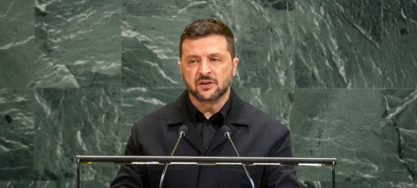 We have no choice but to fight, Ukraine&rsquo;s Zelenskyy tells world leaders
