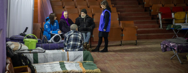 Fleeing the frontline in Ukraine
Fleeing the frontline in Ukraine