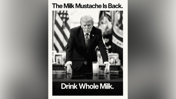 Whole milk headed back to school cafeterias after Trump signs law as experts tout benefits