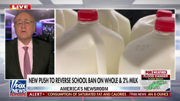Whole milk headed back to school cafeterias after Trump signs law as experts tout benefits