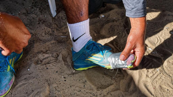 Borrowed boots, borrowed joy: Football thrives in Gaza camps
