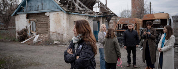 Growing up with sirens: UN child rights envoy on the toll of the Ukraine-Russia war
