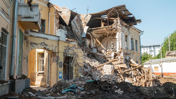 Under fire, Kharkiv is already building for a peaceful tomorrow
